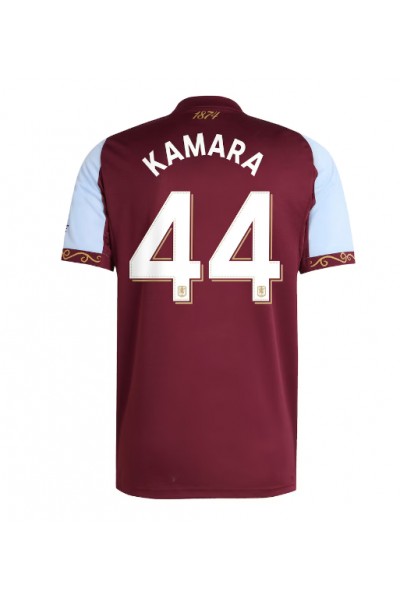 Aston Villa Boubacar Kamara #44 Jalkapallovaatteet Kotipaita 2025-26 Lyhythihainen Aston Villa Boubacar Kamara #44 Jalkapallovaatteet Kotipaita 2025-26 Lyhythihainen